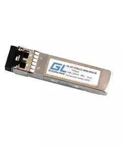 Модуль SFP+ 10G два волокна MM 5дБ до 300м GIGALINK GL-OT-ST05LC2-0850-0850-M