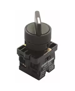 Переключатель NP2-ED25 2 полож. с фиксацией 1НЗ +1НО IP40 CHINT 573781