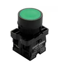 Кнопка управления NP2-EA21 без подсветки черн. 1НО IP40 CHINT 574814