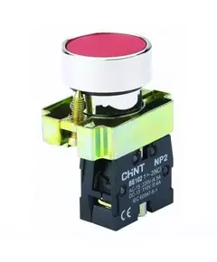 Кнопка управления NP2-BA31 без подсветки зел. 1НО IP40 CHINT 574842