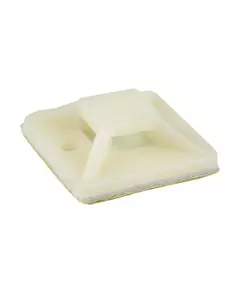 Площадка самоклеящаяся 30х30мм бел. (уп.100шт) EKF plc-30x30