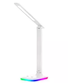 Светильник настольный UF-746 C01 LED 10Вт 3 уровня яркости ССТ RGB основание бел. Ultraflash 14476