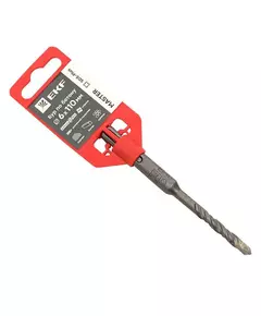 Бур по бетону SDS-plus 6х110мм 2 резца 4S спираль Master EKF db-6-110-2x4