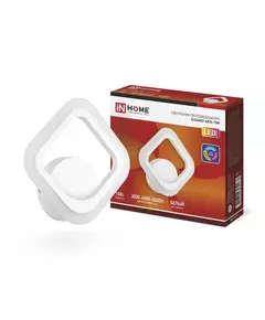 Светильник светодиодный ELEGANT ARIS-15W 15Вт 230В 3000-4000-6500К 1050лм STEP COLOR бел. IN HOME 4690612035321