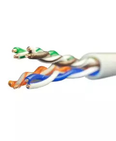 Кабель витая пара U/UTP кат.5E 4х2х24AWG solid CU PVC Standart 305м (м) SUPRLAN 01-0328-9