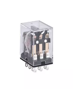 Реле промежуточное JZX-22F(D) 2 конт. с инд. LED 5А 220В AC CHINT 285285