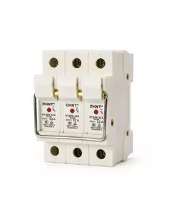 Держатель плавких вставок с индикацией RT28N-32X 10х38 3П CHINT 520349