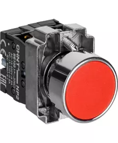 Переключатель NP2-BG41 2 полож. с возвратом 1НО IP40 CHINT 573767