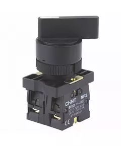 Переключатель NP2-EJ25 2 полож. с фиксацией 1НЗ +1НО IP40 CHINT 574824