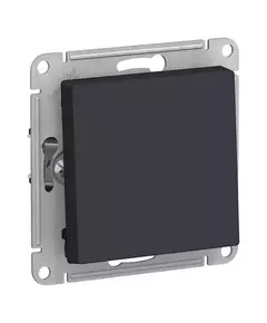 Выключатель 1-кл. СП AtlasDesign 10А IP20 (сх. 1) 10AX с самовозвратом механизм карбон SchE ATN001015