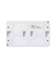 Блок ОП AtlasDesign Profi54 розетка 16А 250В с заземл. защ. шторки + 1-кл. выключатель 10А IP54 бел. SchE ATN540170