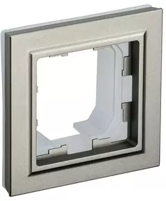 Рамка 1-м IP44 BRITE РУ-1-БрШ-44 шампань IEK BR-M12-44-K37