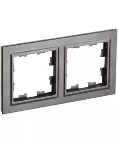 Рамка 2-м BRITE РУ-2-БрШ шампань IEK BR-M22-K37