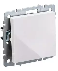 Выключатель проходной 1-кл. СП BRITE ВС10-1-6-БрБ 10А бел. IEK BR-V12-0-10-K01