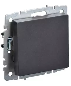 Выключатель 1-кл. СП BRITE ВС10-1-4-БрЧ 10А самовозвратн. черн. IEK BR-V14-0-10-K02