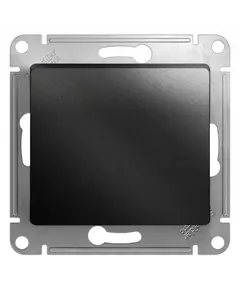 Механизм кнопки нажимной 1-кл. СП Glossa 10А IP20 (сх. 1) 10AX антрацит SchE GSL000715