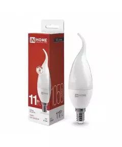Лампа светодиодная LED-СВЕЧА НА ВЕТРУ-VC 11Вт свеча на ветру 4000К нейтр. бел. E14 1050лм 230В IN HOME 4690612030470