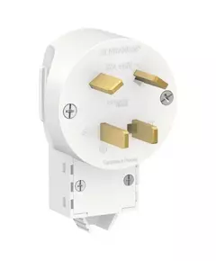 Вилка силовая СП BLANCA 3P+N 32А 400В бел. SchE BLNSV003241