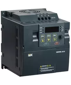 Преобразователь частоты CONTROL-A310 380В 3ф 0.75кВт 2.3А IEK CNT-A310D33V0075TEZ