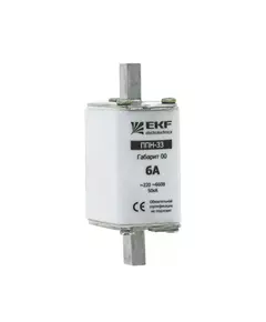 Вставка плавкая ППН-33 40А габарит 00 PROxima EKF fus-33/160/40