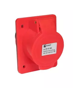 Розетка скрыт. уст. 32А 380В 3P+РЕ+N IP44 (425) EKF ps-425-32-380