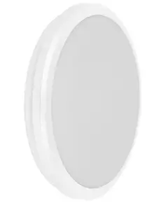 Светильник светодиодный ДПБ 3003 18Вт IP54 4000K круг бел. IEK LDPB0-3003-18-4000-K01