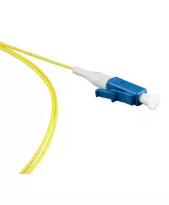 Пигтейл FPT-B9-9-LC/UR-1M-LSZH-YL волоконно-оптический SM 9/125 (OS2) LC/UPC 1м LSZH Hyperline 36771