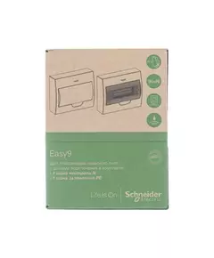 Бокс ОП Easy9 навес. с бел. двер. 1 ряд 12мод IP40 IK07 63А 2 клеммы SchE EZ9E112P2SRU