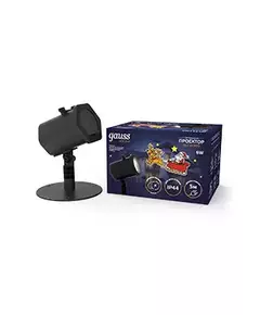 Проектор светодиодный Holiday Дед Мороз анимирован. картинка IP44 GAUSS HL090