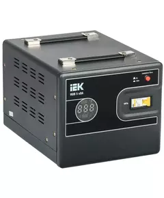 Стабилизатор напряжения 1ф 5кВА HUB переносной IEK IVS21-1-005-13