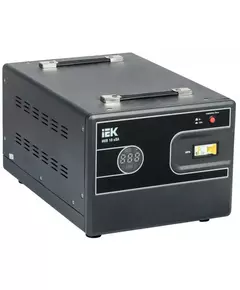 Стабилизатор напряжения 1ф 10кВА HUB переносной IEK IVS21-1-010-13