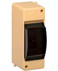 Корпус ОП КМПн 2/2 Krepta 3 IP30 для 2-х авт. выкл. прозр. крышка пластик. сосна IEK MKP42-N-02-30-20-S