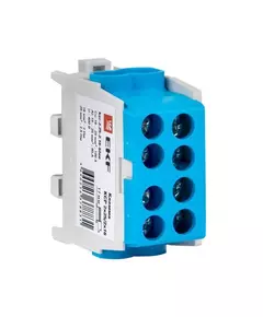 Клемма распределительная КСР с двойным винтом 2х25/2х16 син. PROxima EKF ksr-2.25-2.16-blue