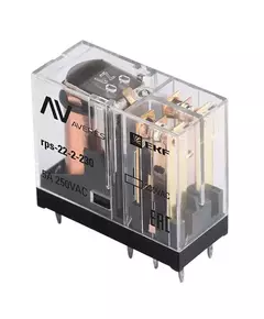 Реле промежуточное РП slim 22/2 5А 230В AC AVERES EKF rps-22-2-230
