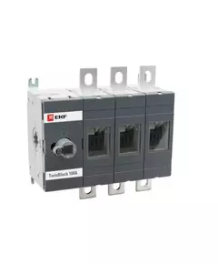 Рубильник 3п 160А без рукоятки управления TwinBlock PROxima EKF tb-s-160-3p