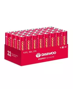 Элемент питания алкалиновый AA/LR6 1.5В Energy Alkaline 2021 Pack-32 (уп.32шт) DAEWOO 5030053