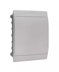 Щит ЩРВ-П-24 IP41 бел. дверца (пром. упак.) Basic EKF pb-v-24w-bas