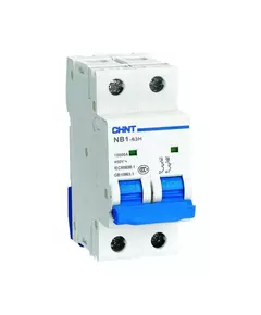Выключатель автоматический модульный 2п C 16А 10кА NB1-63H (R) CHINT 179826