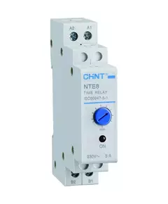 Реле времени NTE8-120B (задержка времени включения) 12-120с 1НО DC 24В (R) CHINT 258462