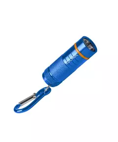 Фонарь брелок 1ВтLED 4xLR44 входят в комплект корпус анодированный алюминий карабин КОСМОС KOC205B