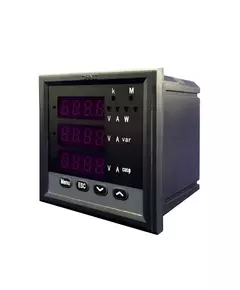 Прибор измерительный многофункциональный PD666-3S4 380В 5А 3ф 96х96 светодиод. дисплей RS485 CHINT 765094