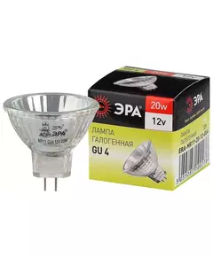 Лампа галогенная GU4-MR11-20W-12V-30Cl ЭРА C0027361