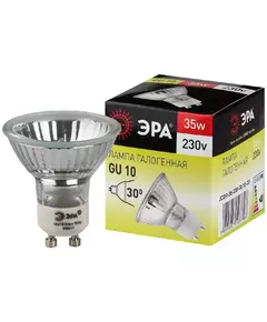 Лампа галогенная GU10-JCDR (MR16) -35W-230V ЭРА C0027385