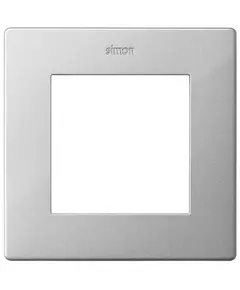 Рамка 1-м Simon24 алюм. 2400610-033