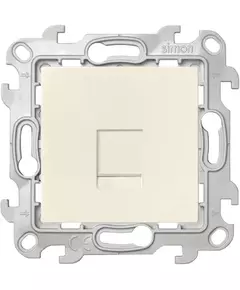 Розетка компьютерная СП Simon24 RJ45 кат.5E UTP IP20 механизм сл. кость Simon 2410598-031