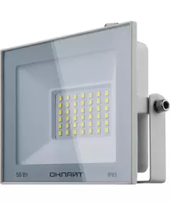 Прожектор светодиодный 90 137 OFL-50-6K-WH-IP65-LED 50Вт 6000К IP65 4000лм бел. ОНЛАЙТ 90137