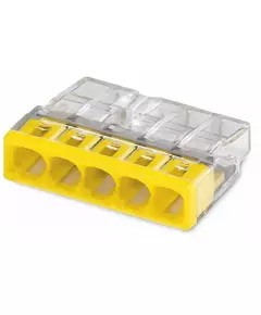 Клемма строительно-монтажная EU2.5 415 с пастой 5 отверстий TOKOV ELECTRIC TKE-EU2.5-415-P/C100