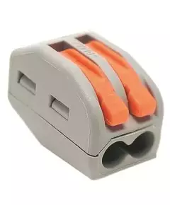 Клемма строительно-монтажная PCT-212 с рычагом 2 отверстия TOKOV ELECTRIC TKE-PCT-212/C100