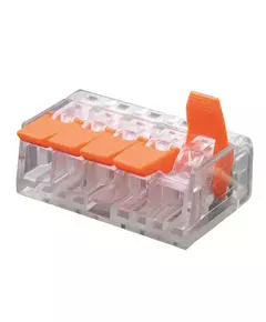 Клемма строительно-монтажная PCT-415 компактная 5 отверстий TOKOV ELECTRIC TKE-PCT-415/C50