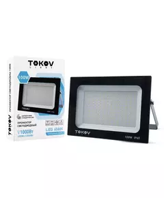 Прожектор светодиодный 100Вт 6700лм 6500К IP65 черн. TOKOV LIGHT TKL-FL/LED-100-6.5K-IP65